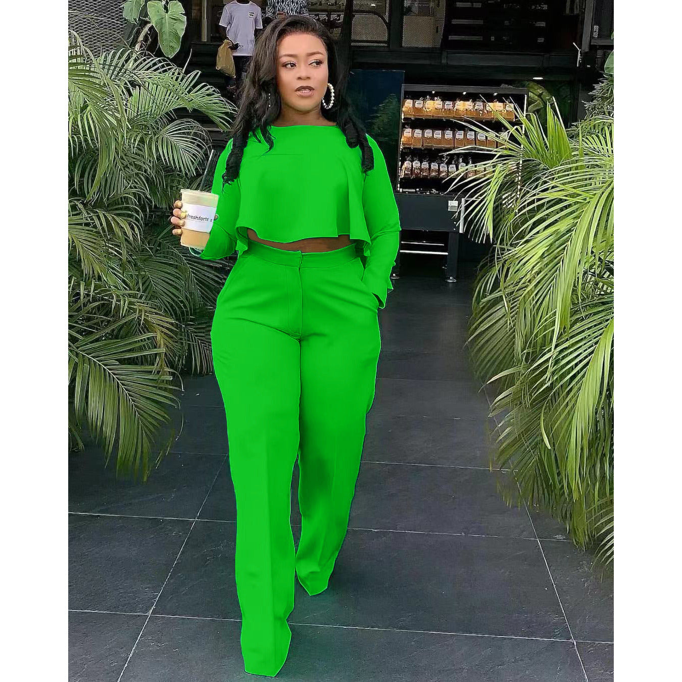 2 Piece Pant Suit