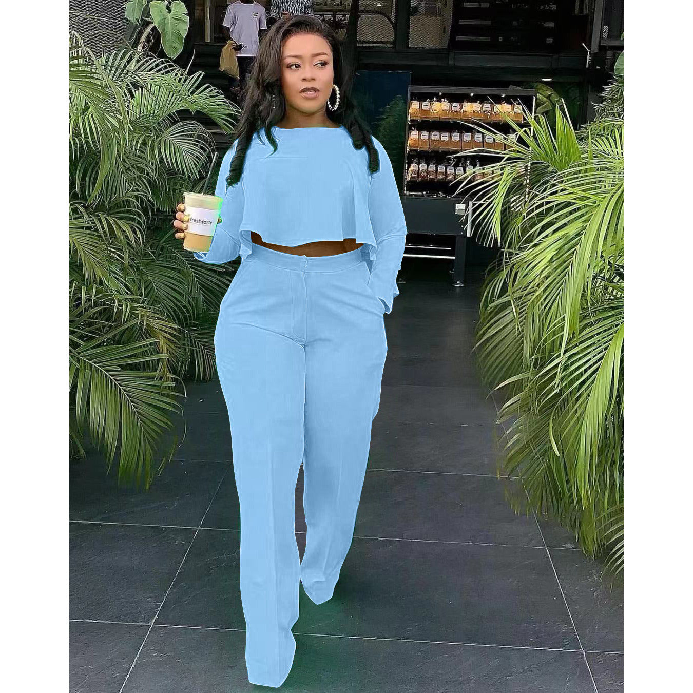 2 Piece Pant Suit