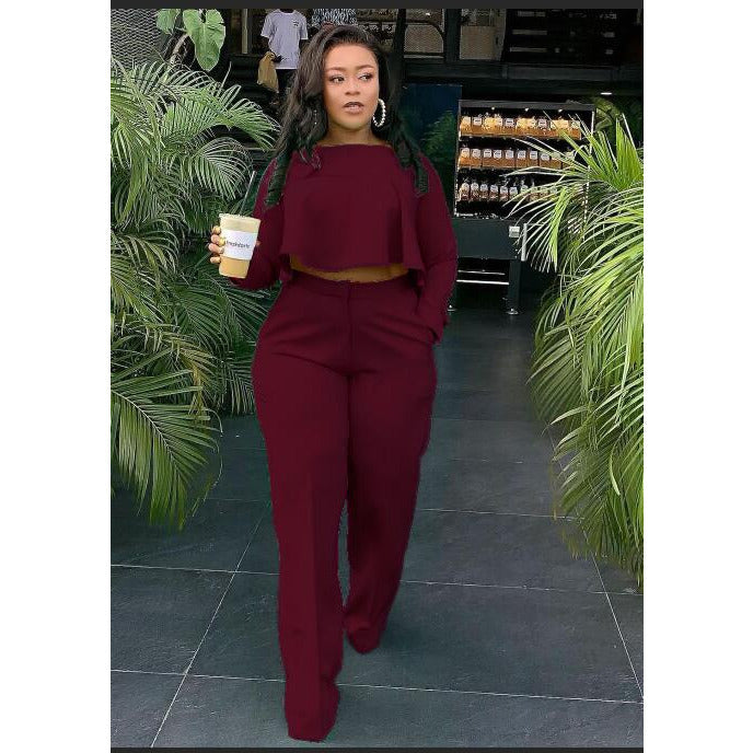 2 Piece Pant Suit