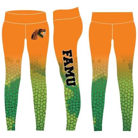 FAMU Orange High Waist Leggings (PRE-ORDER)