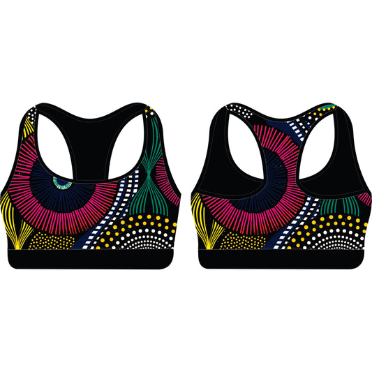 Black History Sports Bra (PRE-ORDER)