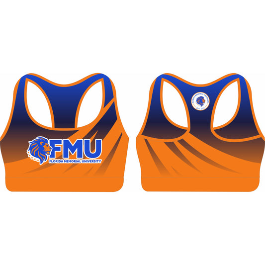 FMU Sports Bra Black and Blue  (PRE-ORDER)