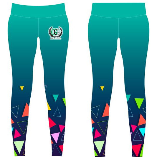 GotGoalz Blue High Waist Leggings Clearance