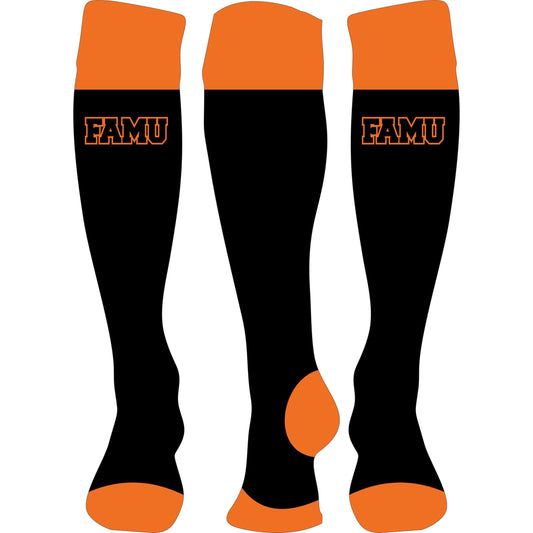 FAMU NEW STYLE Cycling Compression Socks Black (PRE-ORDER)