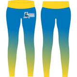 MNW Bulls Leggings (Blue and Gold High Waist)